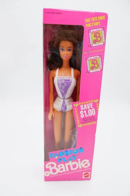 Lot De 2 Poupées Barbie Fashion 1990 – #5766 Et #5734 – Mattel Collector NRFB – Édition Malaisie & Chine