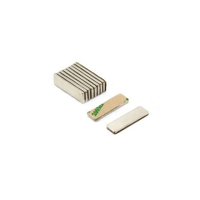(TG. 20 x 6 x 1,5 mm) Magnet Expert Ltd N42, Set di magneti al neodimio con retr