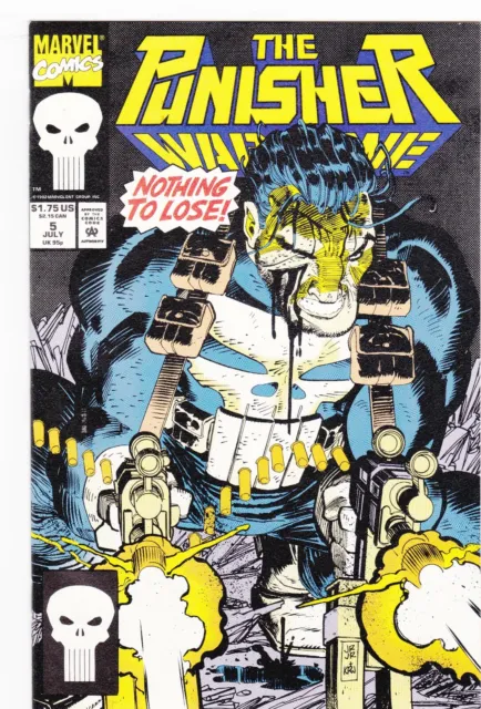 Punisher War Zone #5 & 6 / John Romita Jr. / Marvel Comics 1992