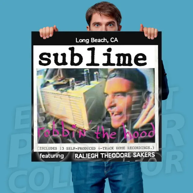 Sublime Robbin The Hood 24x24 Album Cover Vinyl Poster