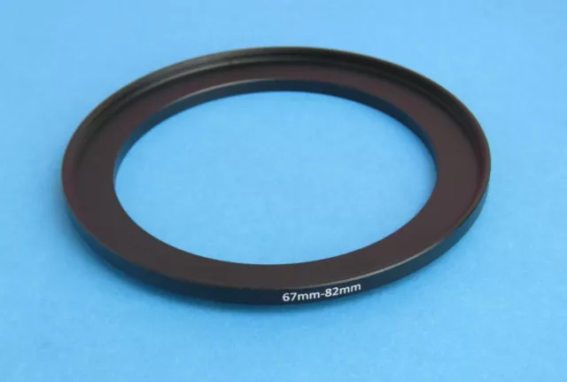 67mm to 82mm Step Up Step-Up Ring Camera Filter Adapter Ring 67-82mm