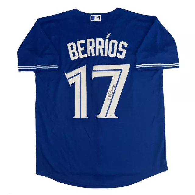 MLB EXCLUSIVE! - Jose Berrios BP-Used Jersey from the 2015 MLB All Star  Futures Game - July 12, 2015 - JB017511
