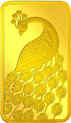 Mmtc-Pamp Peacock Gold Bar 5 Gram
