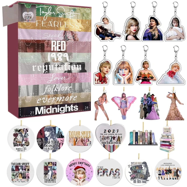 TAYLORSWIFT ADVENT CALENDAR 2024 Christmas Holiday Birthday Countdown