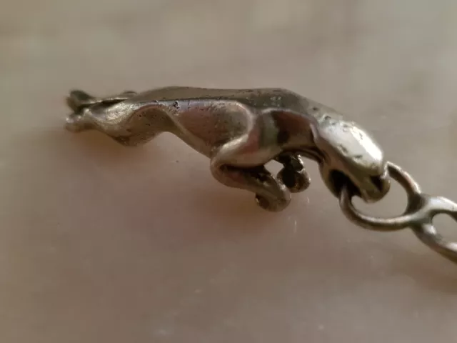 Original Jaguar Schlüsselanhänger 925 Sterlingsilber, BIG CAT, 32 Gramm Massiv