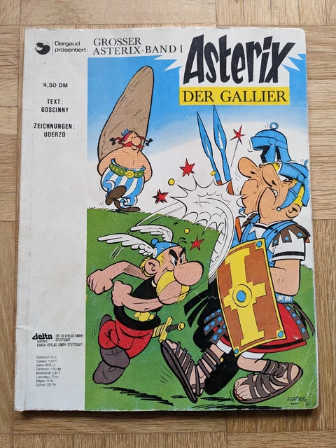 ASTERIX UND OBELIX Comic, Grosser Asterix-Band 1, Asterix Der Gallier