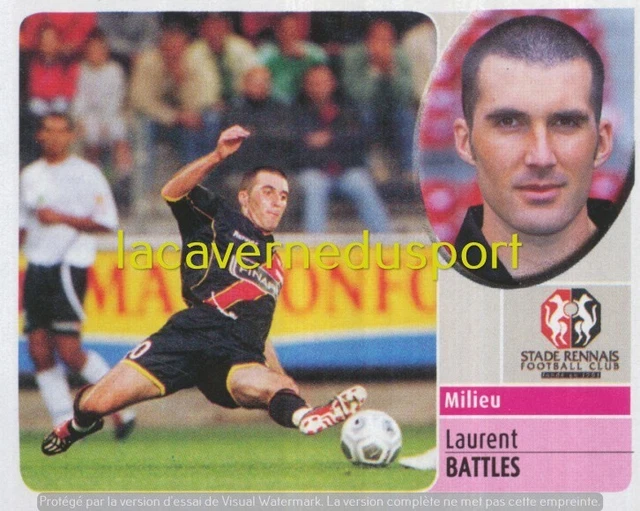 57 - LAURENT Battles - Panini Superfoot 1998/99 EUR 1,00 - FR