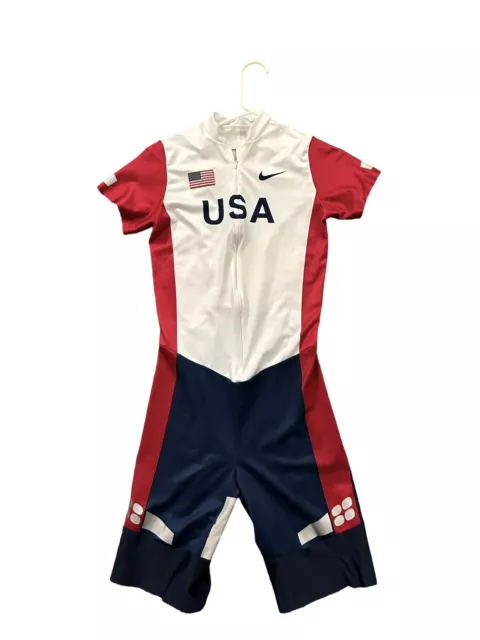 Team USA Olympics Nike Swift Pro Elite FullBody SpeedSuit Running Track Field M