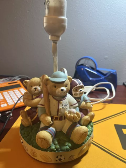 KidsLine Lamp Base  Sports Bears. Baseball, Basketball  Kids Line Animal Room