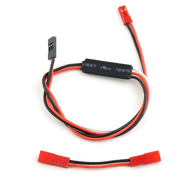 RC Car Winch 3CH Remote Controller Receive Cable with Adapter Plug for 1/10 H9W5
