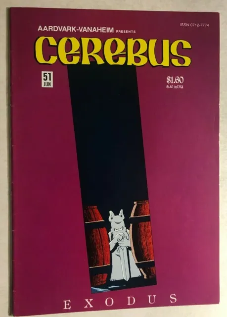 CEREBUS #51 (1983) Aardvark-Vanaheim Comics FINE-
