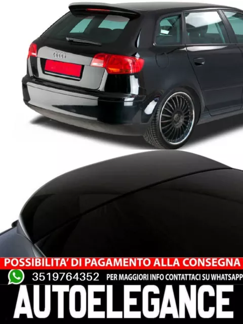 Spoiler tetto posteriore adatto per Audi A3 8PA Sportback