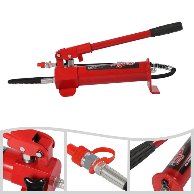 4 TON HYDRAULIC Jack Hand Pump Ram For Porta Power Body Shop Tool