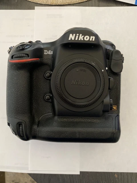 Nikon D4S 16.2 MP Digital SLR Camera Body Only XQD Version 3418 (US Model)