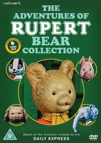 The Adventures of Rupert Bear: Collection DVD (2018) Judy Bennett cert U 6