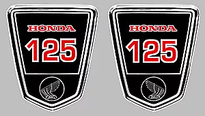 2 x STICKER DAX 125 HONDA 9x8cm BIKER ENDURO TRIAL MOTO AUTOCOLLANT HA132