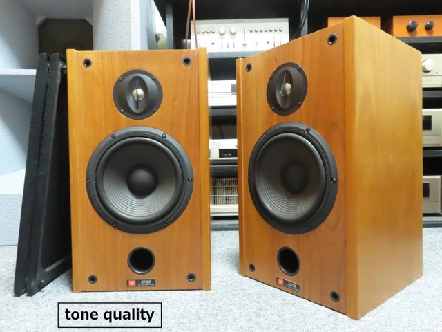 JBL A822 VECCHIO 2-Way Loud Speaker Bookshelf Tone Quality Tested