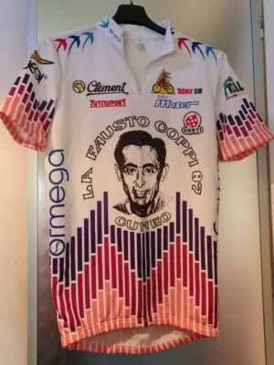 Bianchi MAGLIA BICI SHIRT MAILLOT CICLISMO CYCLES  EROICA VINTAGE 90'S BIANCHI ATLAS 