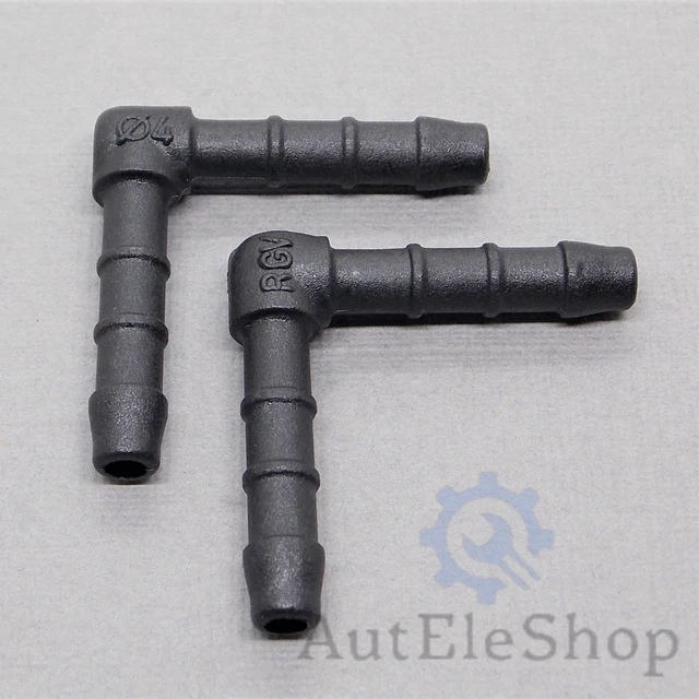 3x You.S Line Connector Rgv 14/8 MM 90° Angle L-SHAPE
