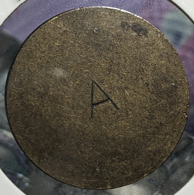 【EX RARE】　JAPAN　Exonumia- Ezeni　"Slot machin A token"　(Yr 1964～)　　(3146)