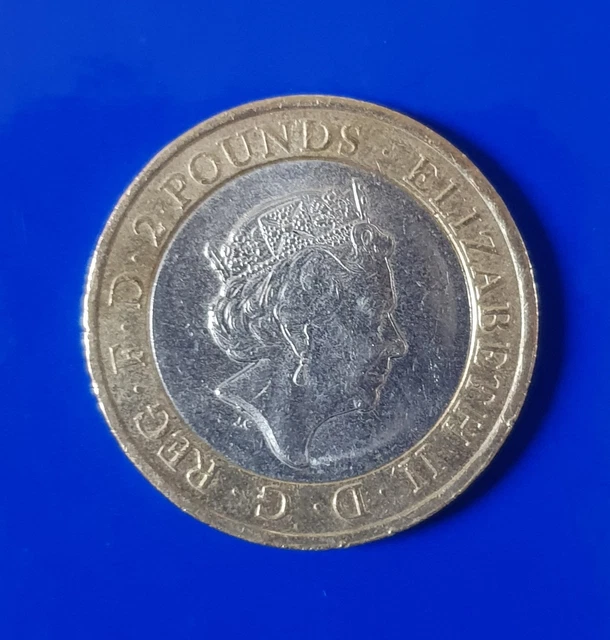 2016 UK ARMY PALs First World War £2 Pound Coin - CIRCULATED