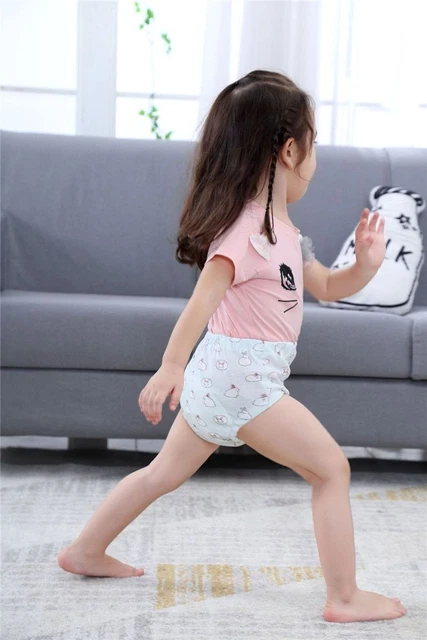 Cloth Diaper Baby Reusable Cotton Training Pants Washable Nappy Infant Underwear 7
