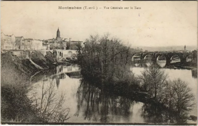 CPA Montauban vue generale sur le Tarn FRANCE (1094685)