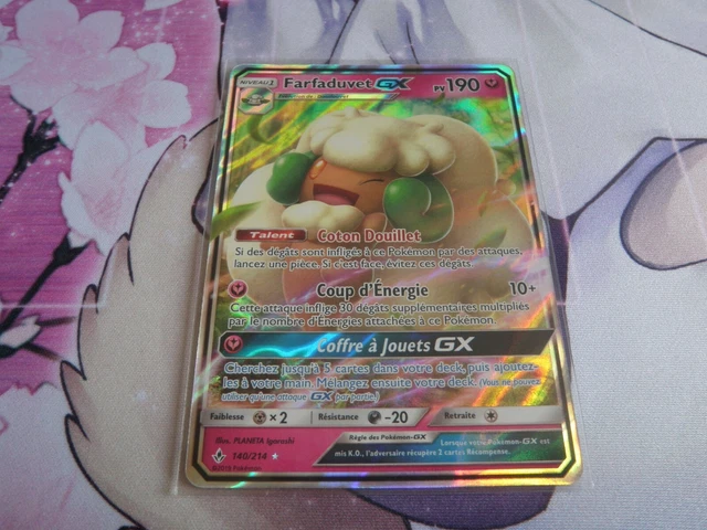 Carte Pokémon farfaduvet GX 140/214 sl10 Alliance Infaillible Neuve FR