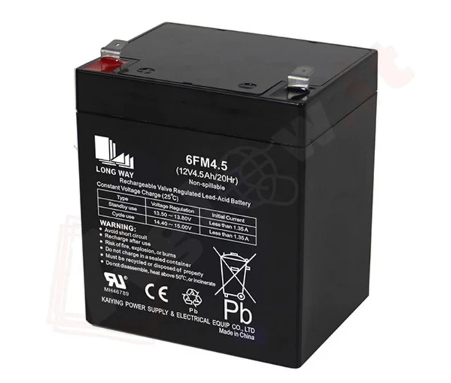 Batteria Al Piombo 12V 5.4 Ah Ricaricabile - Extracell - System Shop - Foto 8