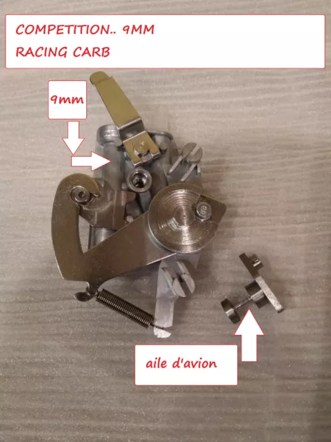 carburateur solex 3800 5000 compétition 9 MM