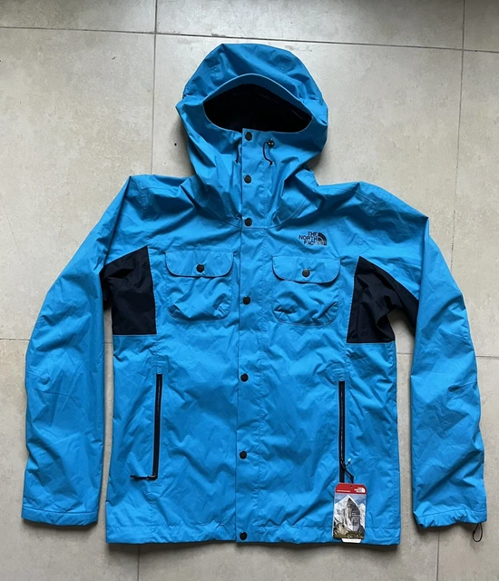 mens north face jacket size large waterproof blue windproof mens skiing snow