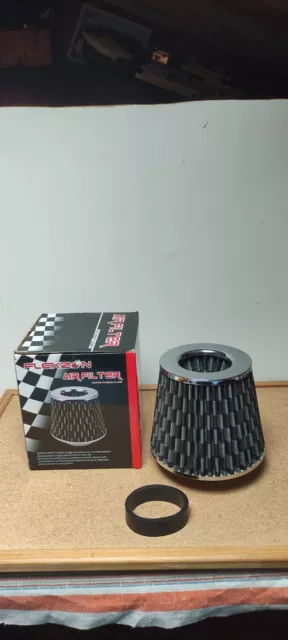 FILTRO ARIA SPORTIVO ASPIRAZIONE TUNING UNIVERSALE CONICO Moto/AUTO MORSETTO G