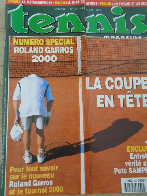 TENNIS MAGAZINE N° 243 - juin 1996 - Roland Garros - complet avec