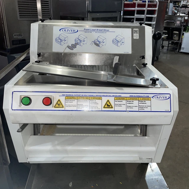 Oliver 732-N Front-Load Bread Slicer w/ Bagging Scoop, 115v