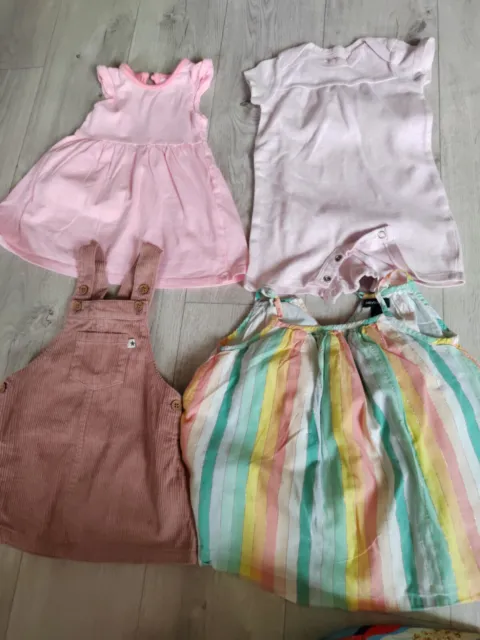 Huge bundle of Baby Girls Clothes 6-9 Months 30 items inc NEXT,Gap, lily & Da #5 5