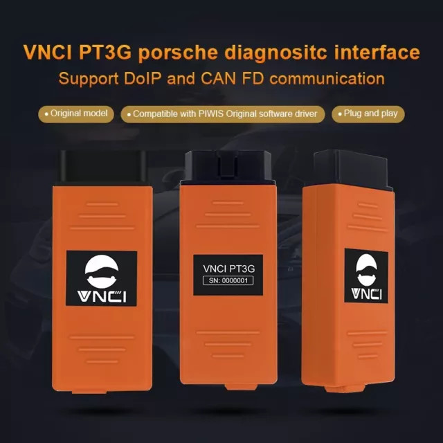 VNCI PT3G Tester for Porsche with DoIP and CANFD Support PIWIS3 OBD2 Scanner