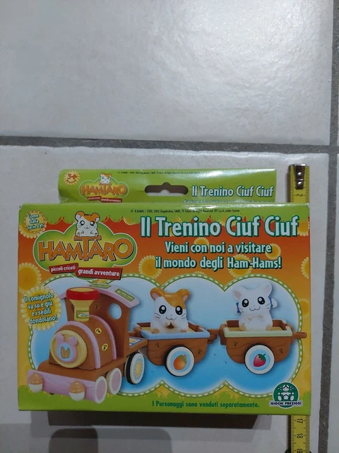 Hamtaro Ham Ham Piccoli Criceti Hamster Il Trenino Ciuf Ciuf GIochi Preziosi MIB
