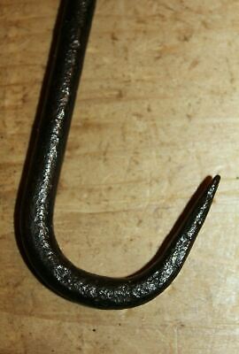 Antique Wrought Iron S Hook Meat Beam Game Hook Butchers Bacon Hook 8 Inches 3