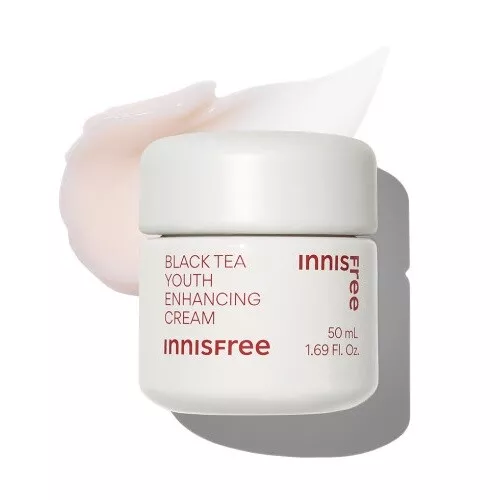 [Innisfree] Black Tea Youth Enhancing Cream - 50ml K-Cosmetic