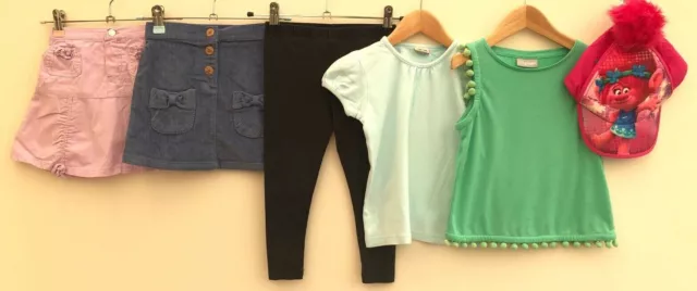 Girls Bundle Of Clothes Age 3-4 Trolls Tu Cherokee