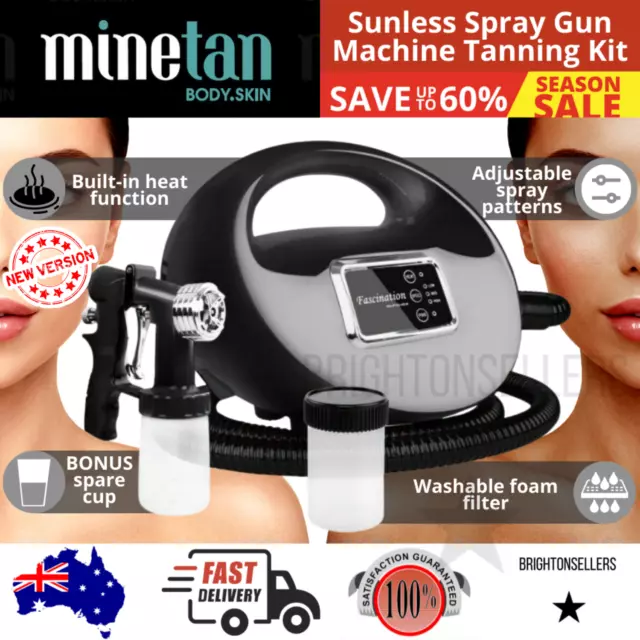 Professional Spray Tan Machine Spray Gun Kit HVLP System Sunless Tanning Tool