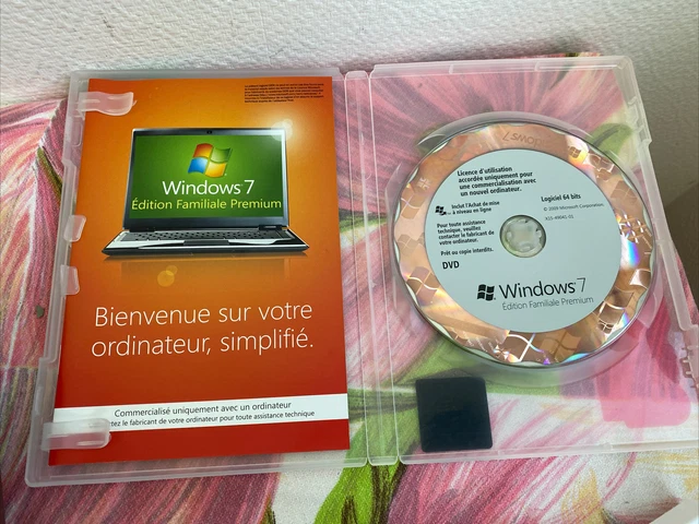 Windows 7 Edition Familiale Premium OEM 64 bits - 3 postes