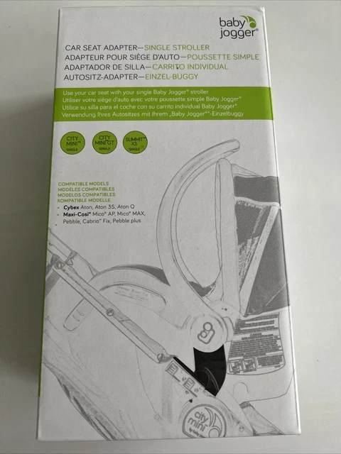 Baby Jogger Car Seat Adapter Single Stroller (City Mini, City Mini GT, Summit X3