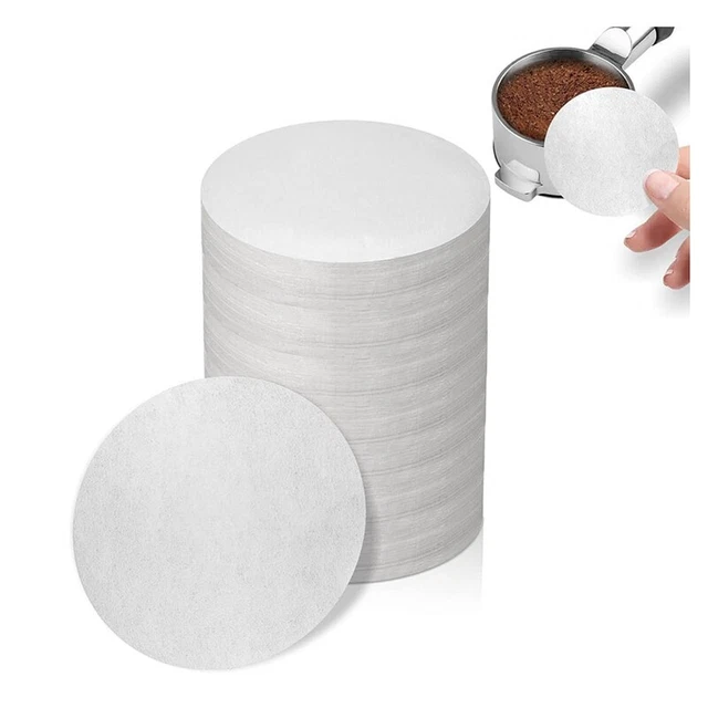 40 Filtres à Café Papier V60 120x115mm | Non Blanchi, Biodégradable | Pour Café Goutte à Goutte