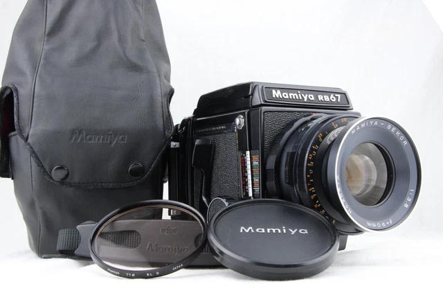 [ près De Mint ] Mamiya RB67 Pro + Sekor 90mm F/3.8 Lentille + 120 Film Dos