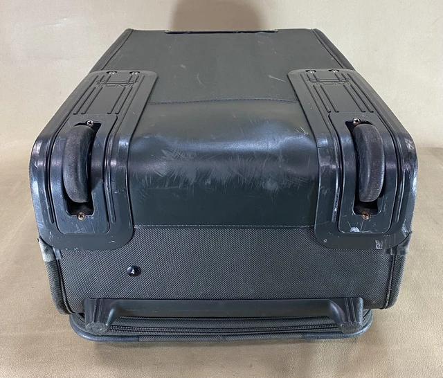 Used TUMI USA Classic Sage Ballistic Nylon 22" Wheeled Upright Carry On Suitcase 12