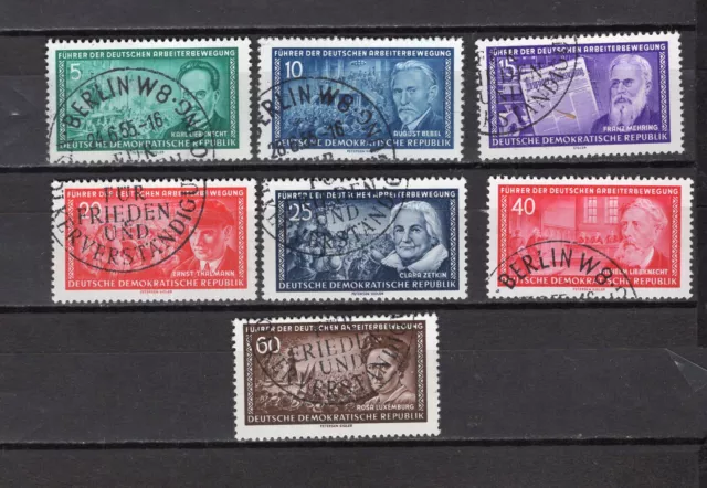 DDR 1955  Nr.  472-478  gest. TOP 18€