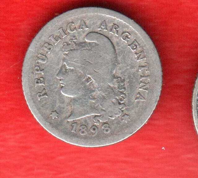 Argentina 10 Cents 1898