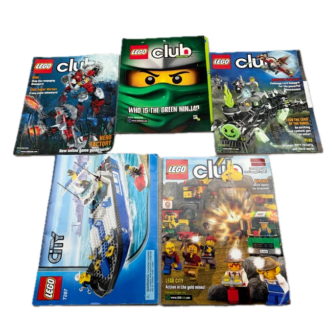 Manuales de instrucciones LEGO, Juegos de construcción LEGO