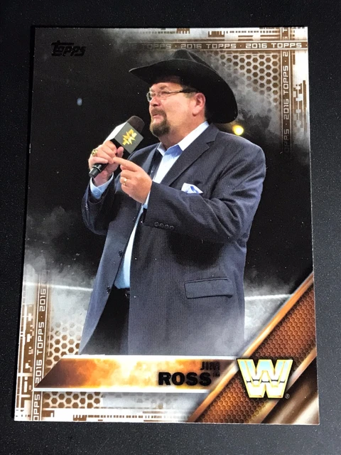 2016 Jim Ross Bronze Parallel WWE Topps Wrestling Card #68 Legends